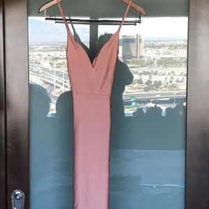 Dusty Rose Bodycon Dress